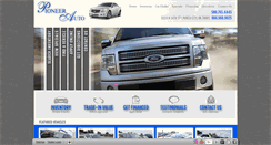 Desktop Screenshot of pioneerautosales.net